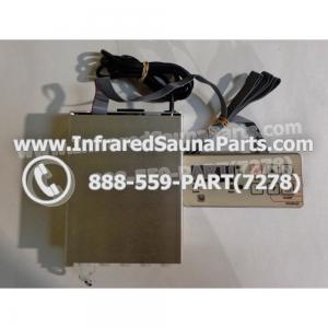COMPLETE CONTROL POWER BOX SUNETTE INFRARED SAUNA WITH CONTROL PANEL