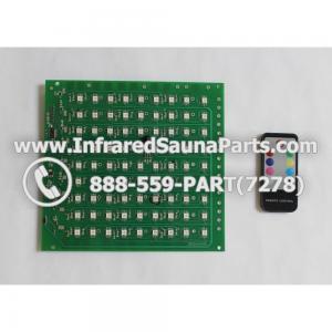 CHROMOTHERAPY LED LIGHTNING WITH 7 COLOR 201210G3 AND REMOTE