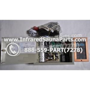 COMPLETE CONTROL POWER BOX 110V / 120V 4800 WATTS WITH COMPLETE WIRING HARNESS WITH ONE CONTROL PANEL