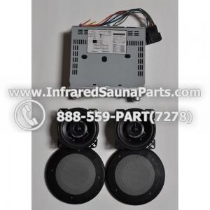 COMPLETE STEREO SYSTEM CD-2000 WITH 2 SPEAKERS